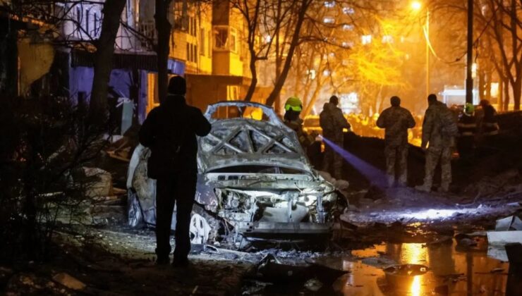 Rusya, Kiev’e 8 saat boyunca aralıksız saldırdı: 315 İHA ve 7 füze fırlatıldı