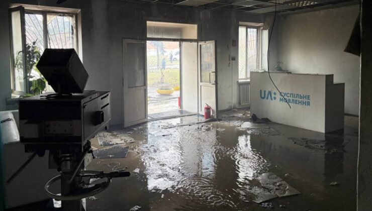 Rusya, Ukrayna devlet televizyonunu hedef alıyor