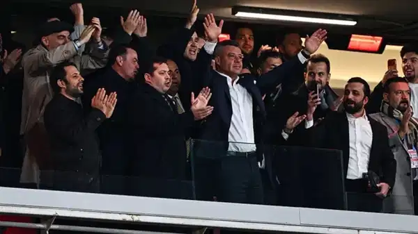 Sadettin Saran serbest kaldıktan sonra stada geldi