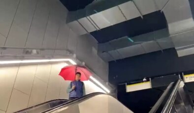 Sağanak yağış İBB’ye bağlı metroda su baskınına neden oldu