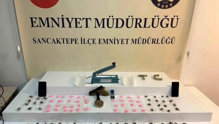 Sancaktepe’de düzenlenen operasyonda çok sayıda uyuşturucu madde ele geçirildi