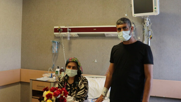 Şanlıurfa’da eşine karaciğerini bağışladı