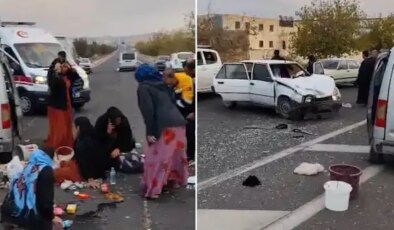 Şanlıurfa’da hafif ticari araçla otomobil çarpıştı: Çok sayıda kişi yaralandı!