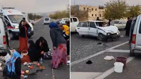 Şanlıurfa’da hafif ticari araçla otomobil çarpıştı: Çok sayıda kişi yaralandı!