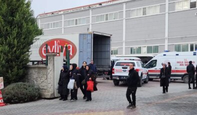 Şekerleme fabrikasında buhar kazanında patlama: 1 yaralı