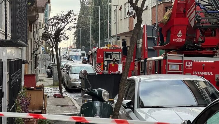 Şişli’de bir binanın çatısında çıkan yangın söndürüldü