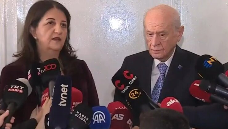 Son Dakika… DEM Parti’nin İmralı heyeti, Bahçeli ile görüştü