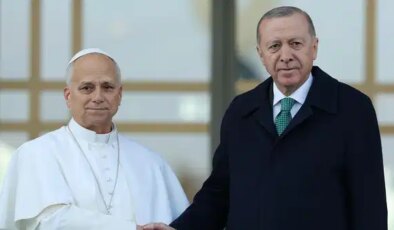 Son Dakika… Erdoğan ile Papa 14. Leo ortak basın toplantısı düzenliyor