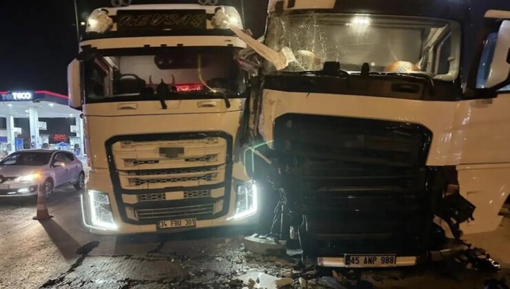 Susurluk’ta tır kazası