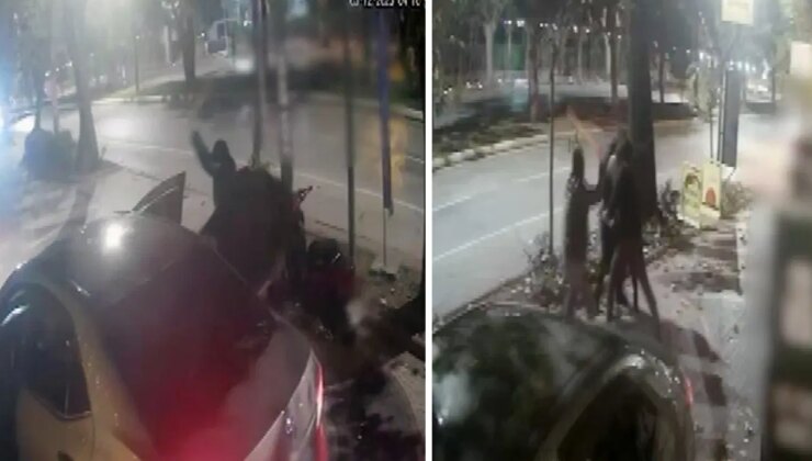 Takip edip, sopayla dövdüler: Kar maskeli 4 şüpheli yakalandı!