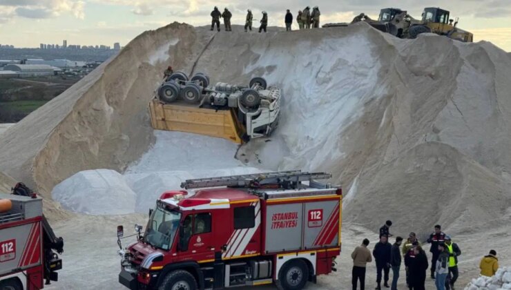 Taş ocağında korkunç iş cinayeti: 64 yaşındaki sürücü kamyonun altında kaldı