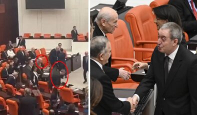 TBMM Genel Kurulu’nda bütçe maratonunun son günü başladı: Devlet Bahçeli ve Tuncer Bakırhan’dan ‘rötarlı’ tokalaşma!