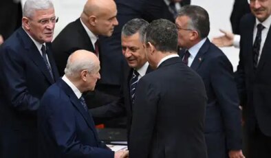 TBMM’den görüntüler: Liderler ‘bütçe’ için bir araya geldi