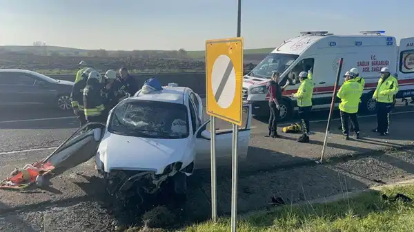 Tekirdağ’da feci kaza: Yaralılar var!