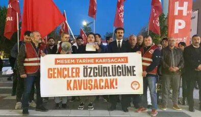 TİP, MESEM protestosunda tutuklamayı Samsun’da protesto etti: ‘Çocukları staj adı altında ölüme göndermenize sessiz kalmayacağız’