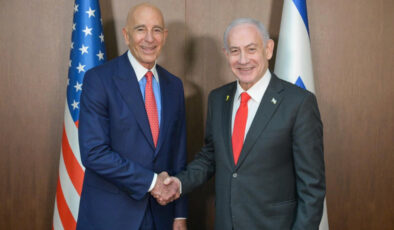 Tom Barrack, Binyamin Netanyahu ile görüştü