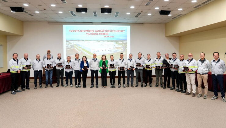 Toyota Türkiye 388 çalışanını ‘Hizmet Yılı’ ödülleriyle onurlandırdı