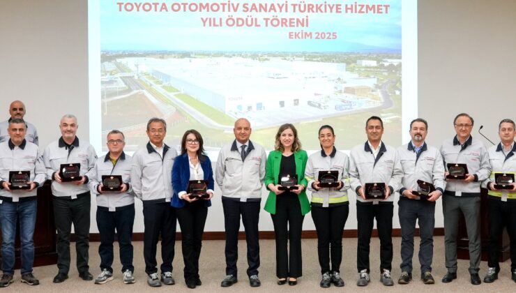 Toyota Türkiye, çalışanlarını ödüllendirdi