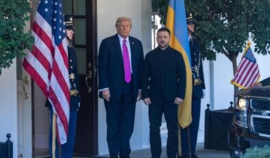 Trump ve Zelensky bir araya geldi