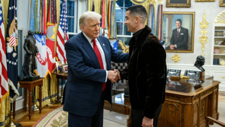 Trump’tan Ronaldo’ya övgü: Ondan daha iyisi yok