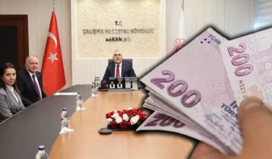 TÜRK-İŞ’in ‘asgari ücret’ talebi belli oldu: Bakan Işıkhan kapalı zarftaki mektubu okudu!