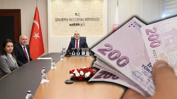 TÜRK-İŞ’in ‘asgari ücret’ talebi belli oldu: Bakan Işıkhan kapalı zarftaki mektubu okudu!