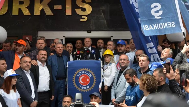 TÜRK-İŞ’ten Asgari Ücret Tespit Komisyonu’na ‘mektup’ protestosu: ‘Bir değişiklik olmazsa…’