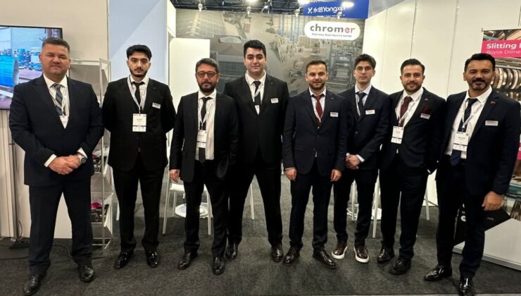 Türk paslanmaz çelik şirketi Hollanda’da fuara katıldı
