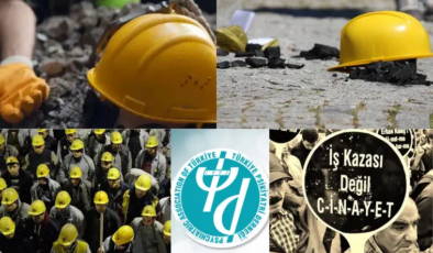 Türkiye Psikiyatri Derneği’nden ‘işçi cinayetleri’ açıklaması: ‘Çalışma yaşamı kâr uğruna işçilerin öldürülmesine göz yumulan bir düzende sürmektedir’