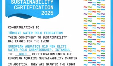 Türkiye Sutopu U16 Milli Takımlarından Avrupa Şampiyonalarında ‘Mavi Bayrak’ gururu