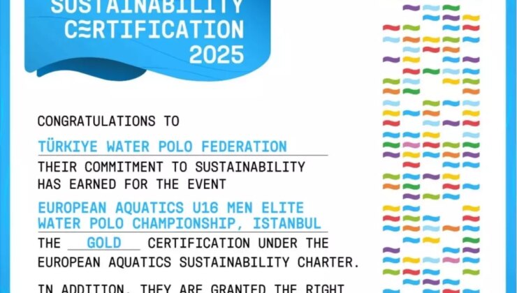 Türkiye Sutopu U16 Milli Takımlarından Avrupa Şampiyonalarında ‘Mavi Bayrak’ gururu