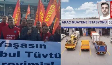 TÜVTÜRK’TE grev krizi: Sendikaya ‘Ben sizi tanımam’ diyen yöneticiler hakkında suç duyurusu!