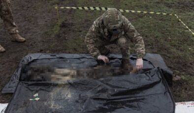 Ukrayna’da gönüllülerden cephede insanlık görevi