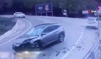 Uludağ yolu buz pistine döndü: Aynı virajda defalarca kaza yaşandı