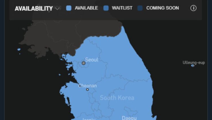 Uydu interneti Starlink bir ülkede daha kullanıma sunuldu