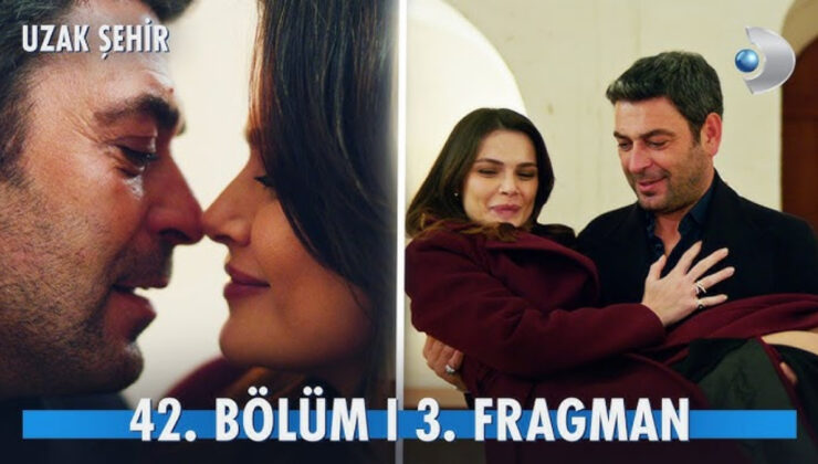 Uzak Şehir 42. bölüm 3. fragmanı: Boran çıldıracak! Alya, Cihan’ın kucağında…