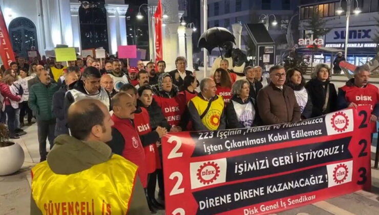 Van’da işten çıkarılan işçilerin eylemi 122. gününde de devam etti: ‘Bu işten çıkarmalar emekçilere açık bir düşmanlık’