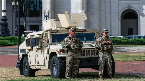 Washington’da Ulusal Muhafızlar silahlandırıldı