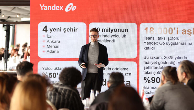 Yandex Türkiye’nin 2025 Yılı: Arama yüzde 75 arttı, 43,8 milyar kilometre yol katedildi