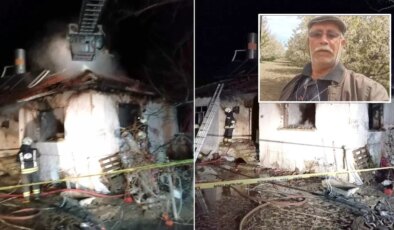 Yangın faciası: Annesini kurtarmak için girdi, hayatını kaybetti