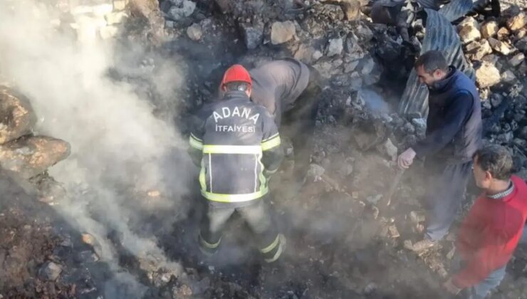 Yangında evi küle dönen yaşlı kadının cansız bedenine ulaşıldı