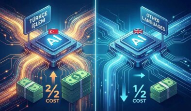 Yapay zekâda Türkçe vergisi! Aynı işlem, iki kat maliyet…