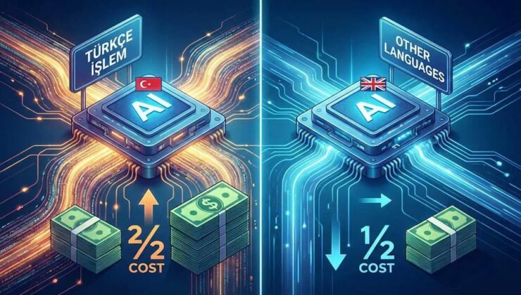Yapay zekâda Türkçe vergisi! Aynı işlem, iki kat maliyet…