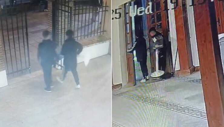 Yardım kutusu hırsızlığı: Önce gözetlediler sonra çaldılar!