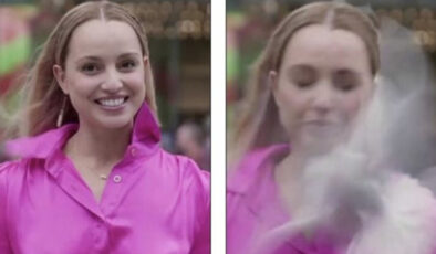 Yeni Zelanda’da canlı yayın sırasında martı muhabire çarptı