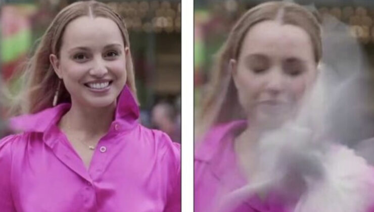 Yeni Zelanda’da canlı yayın sırasında martı muhabire çarptı