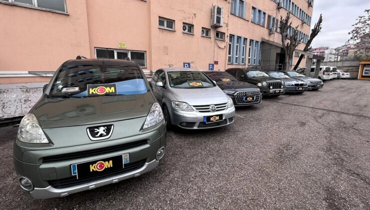 Yer: Tunceli… Gümrük kurallarını ihlal eden 7 araca el konuldu