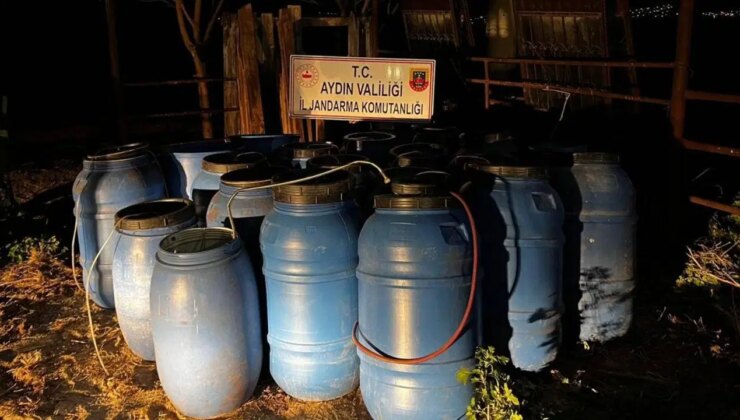 Yılbaşı öncesi Aydın’da operasyon: 6 ton sahte şarap ele geçirildi
