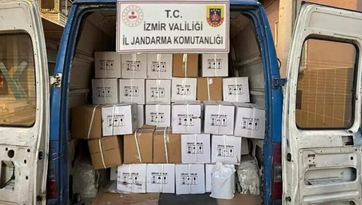 Yılbaşı öncesi İzmir’de operasyon: 4 bin 130 litre kaçak etil alkol ele geçirildi