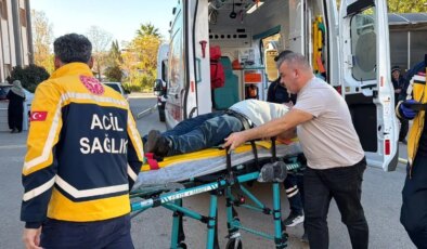 Yolcu minibüsü ile otomobil çarpıştı: 5 yaralı